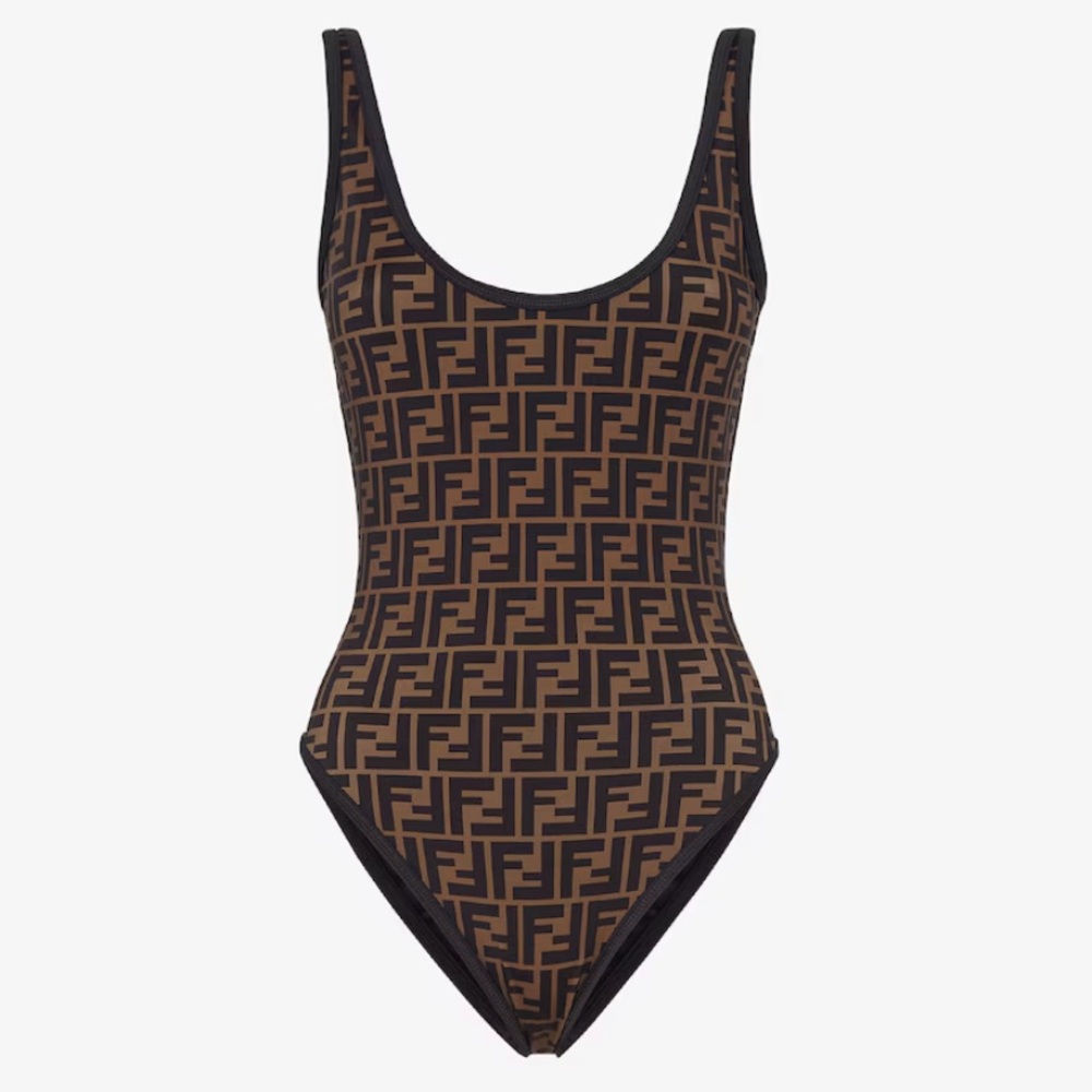 FENDI ONE PIECE FF SWIMSUIT MEDIUM M